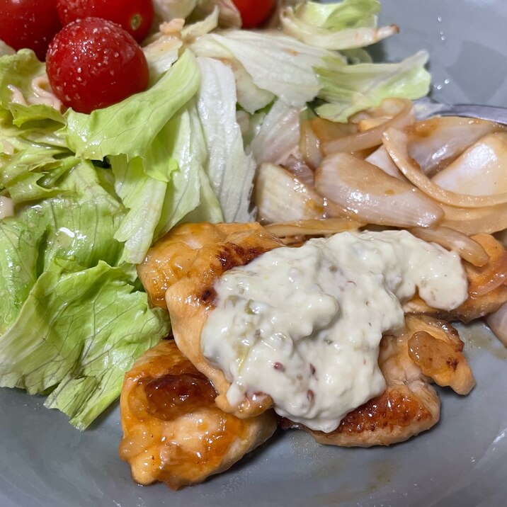 【メイン】揚げない簡単チキン南蛮